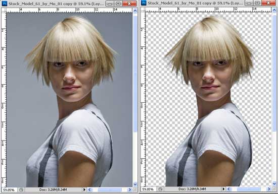 Seleksi Rambut Photoshop, Dengan Hasil Detail