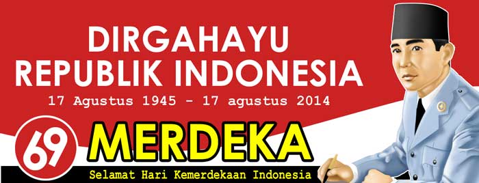 Banner Hut RI 2015, Hari Kemerdekaan Indonesia