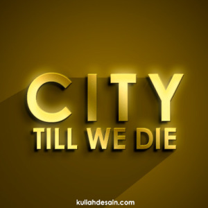 Gambar Slogan DP BBM Manchester City