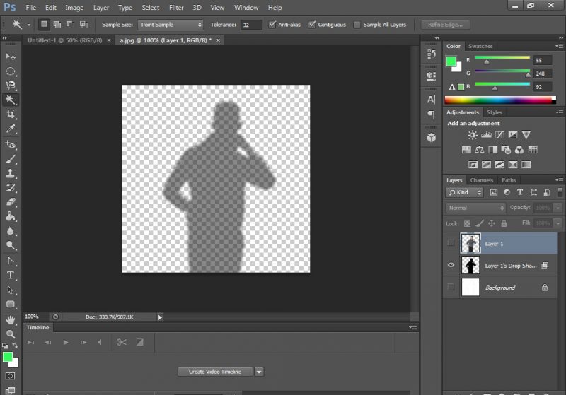 Cara Membuat Bayangan Foto Dengan Adobe Photoshop