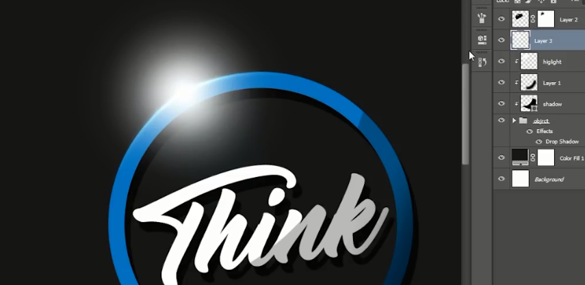 Cara Membuat Desain 3D Logo Pin di Photoshop | Kuliah Desain