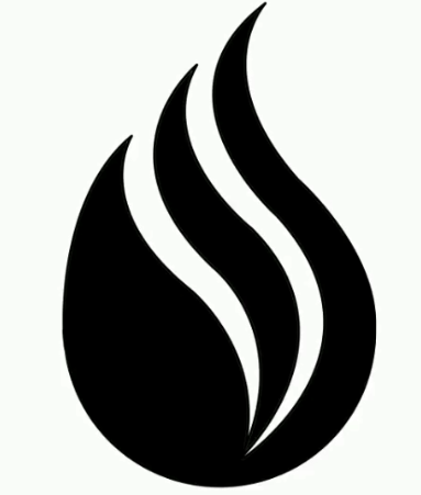 cara membuat desain logo api di photoshop - kuliah desain
