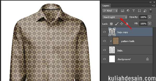 Cara Desain Kemeja Batik di Photoshop