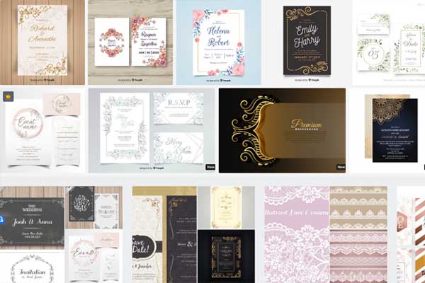1000 Desain Undangn Pernikahan Downlaod Gratis Semua Format Kuliah Desain