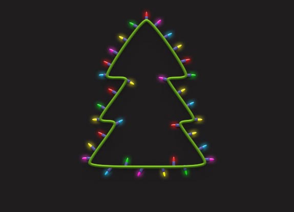 Cara Membuat Pohon Natal di Photoshop