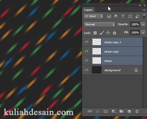 √ Cara Membuat Background Abstrak Stripe line di Photoshop - Kuliah Desain