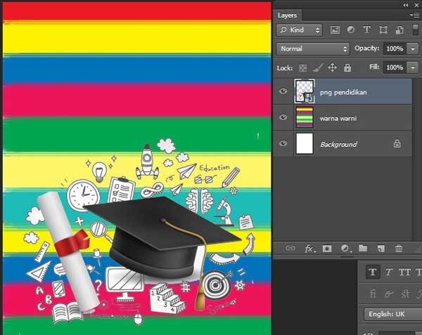Cara Membuat Poster Pendidikan Di Photoshop Kuliah Desain