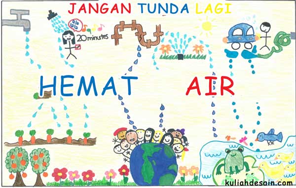 Contoh Poster  Air Bersih Pijat Rik