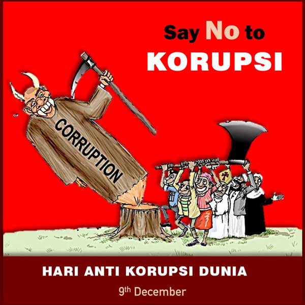 Slogan Anti Korupsi Yang Menarik Penggambar