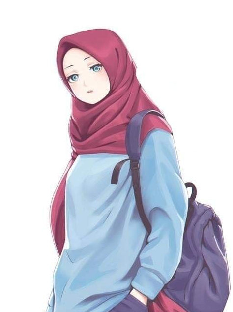 Foto Anime Hijab Tomboy di Indonesia