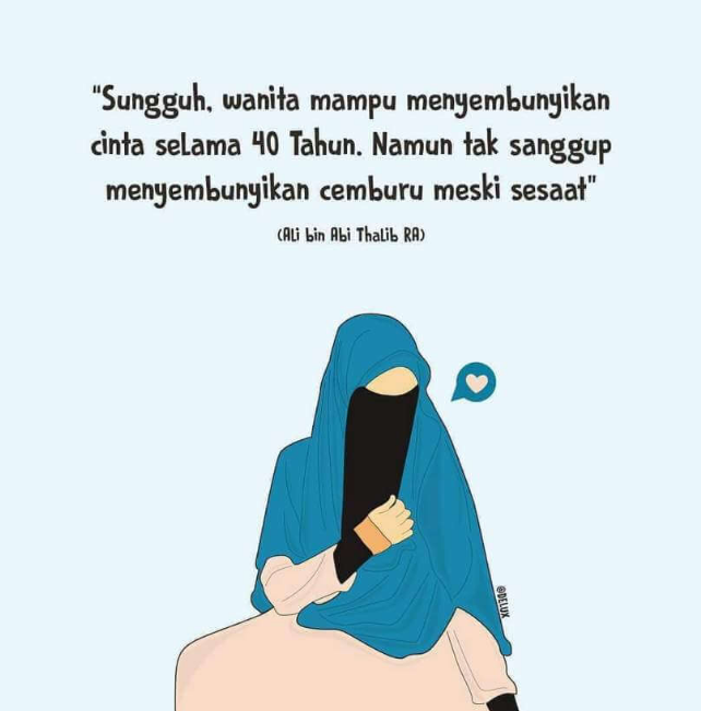 Gambar Kartun Muslimah Dewasa di Indonesia